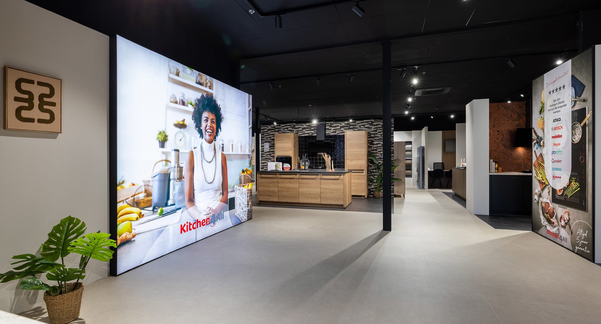 De winkel van Kitchen4All Groningen