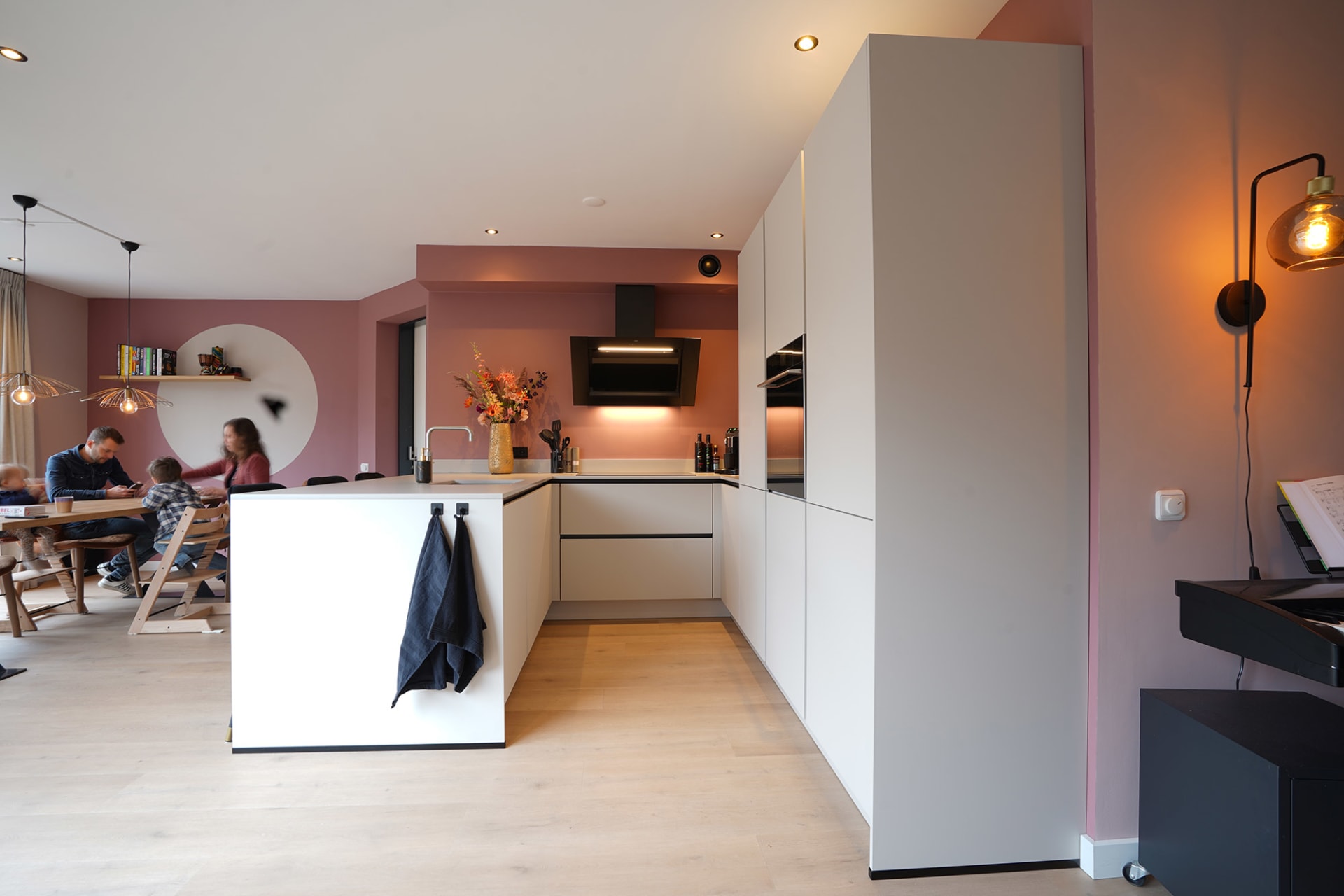 Modern chique keuken van de familie Vahl