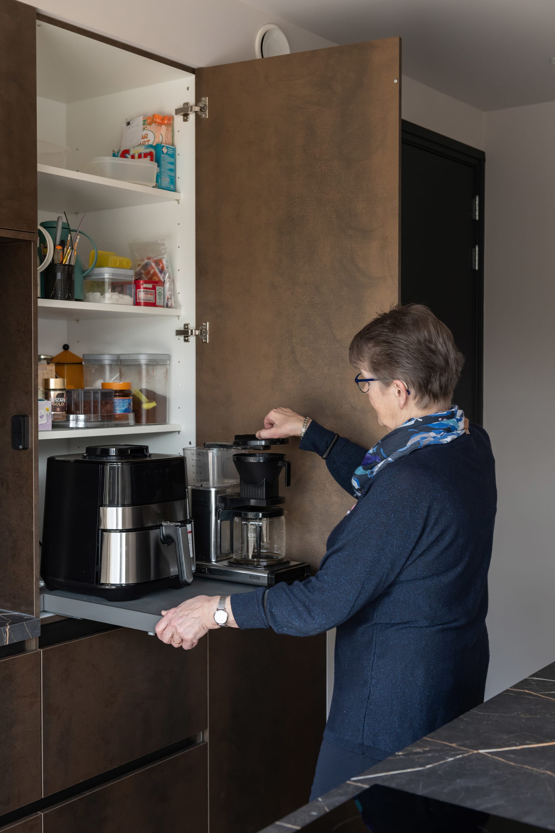 Gerda en Jos genieten van hun nieuwe keuken in Genemuiden