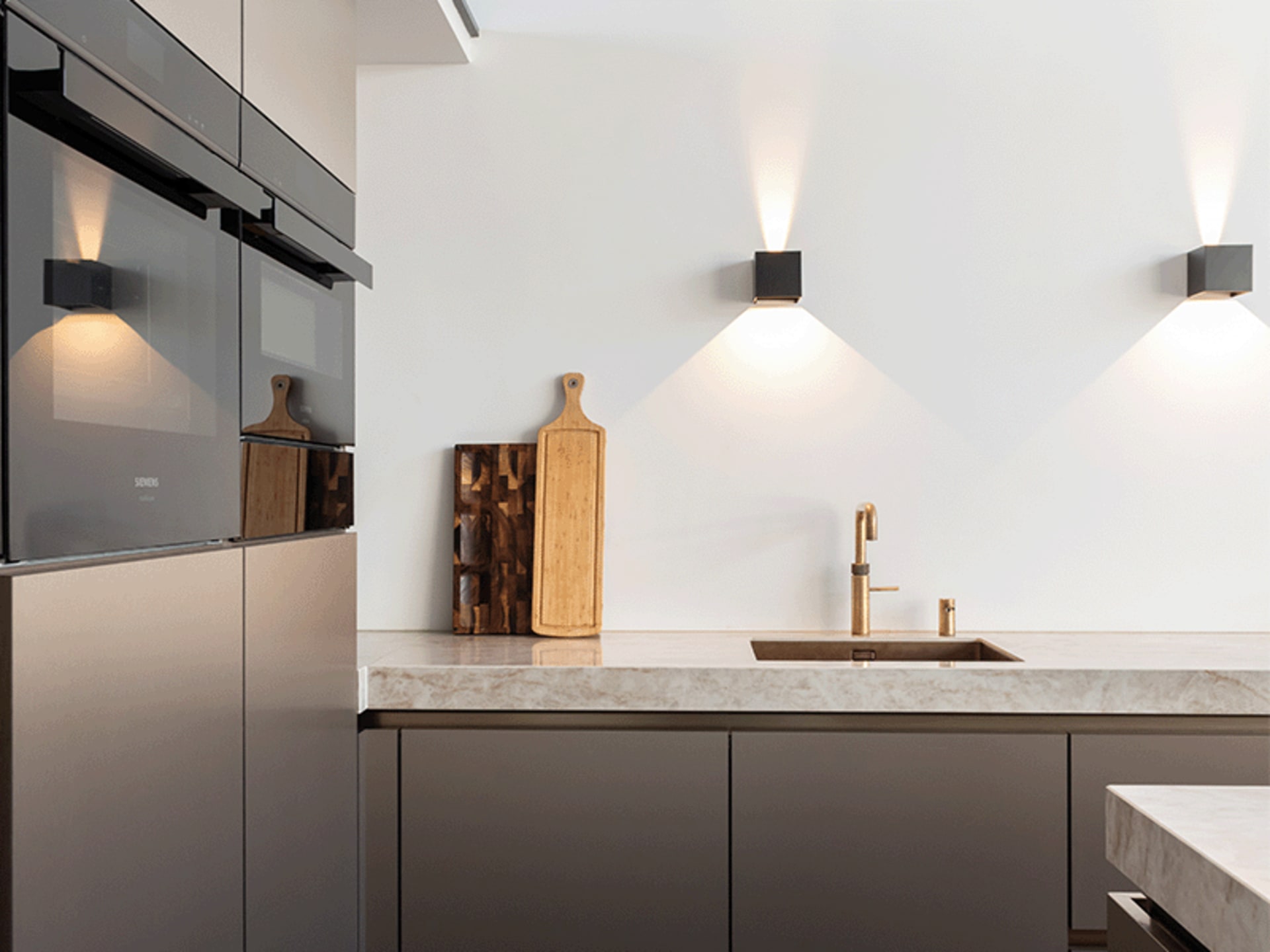 Metallic keuken