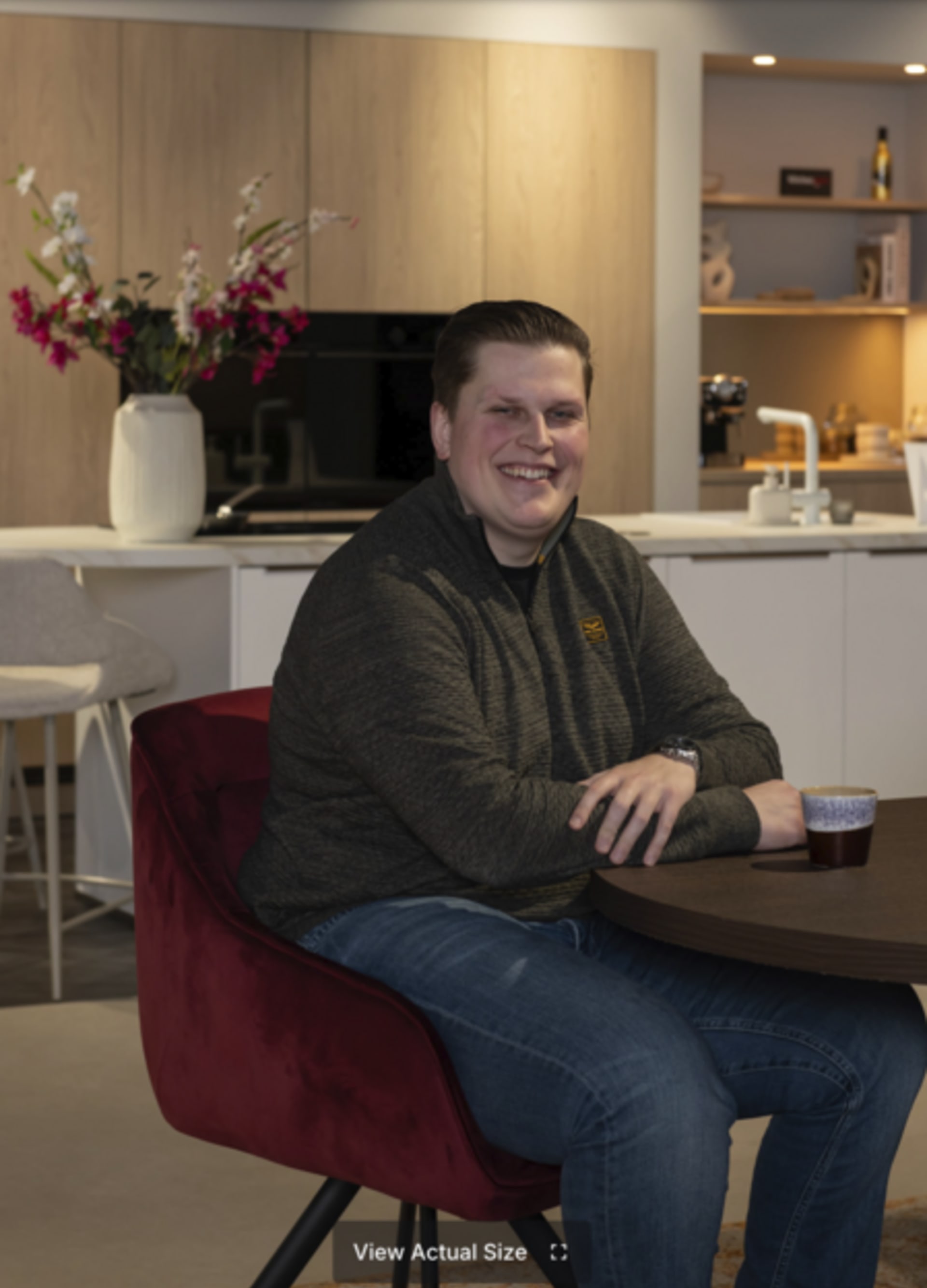 Jurriën Steverink, eigenaar van Kitchen4All Groningen