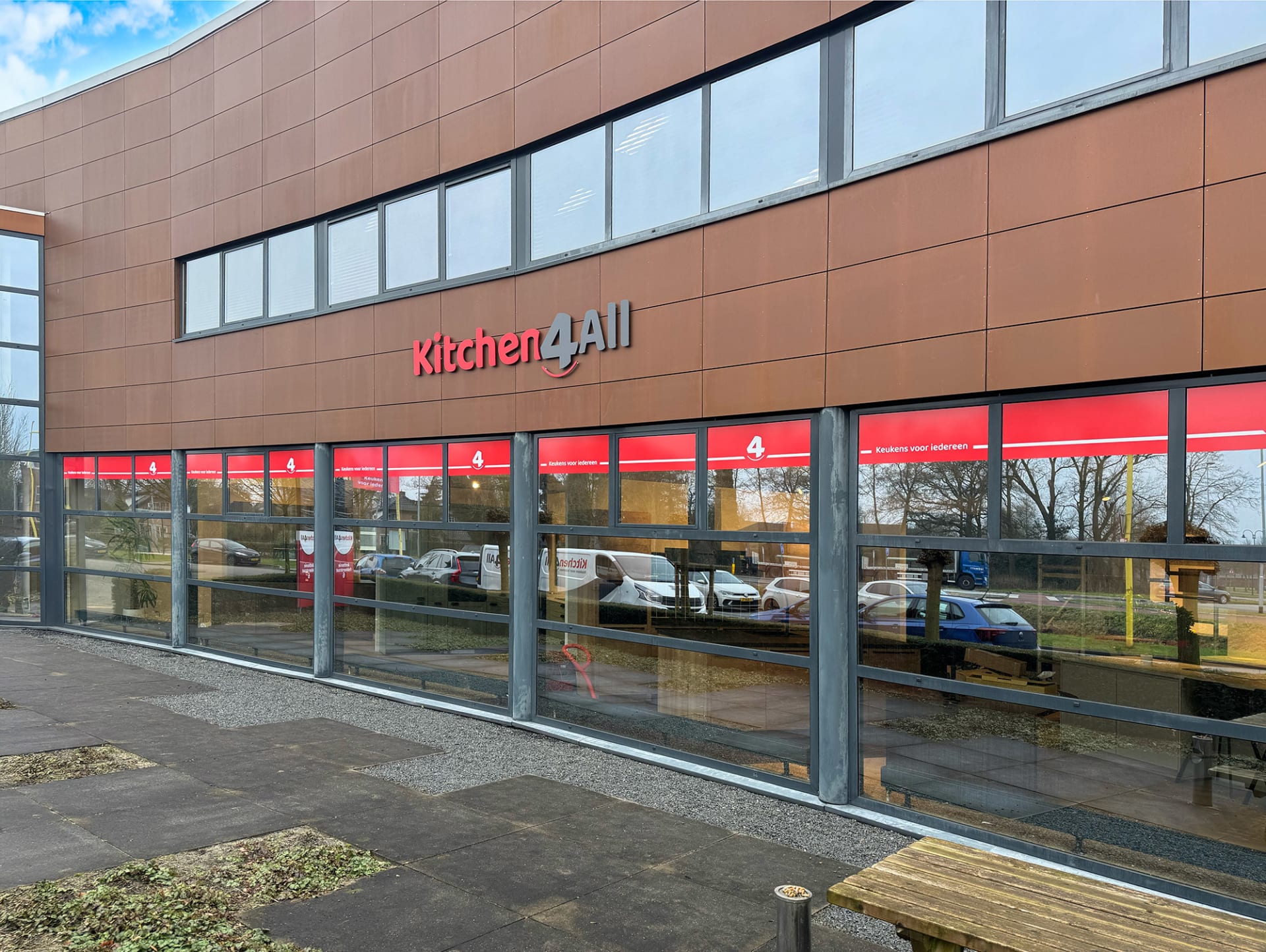 De winkel van Kitchen4All Barneveld
