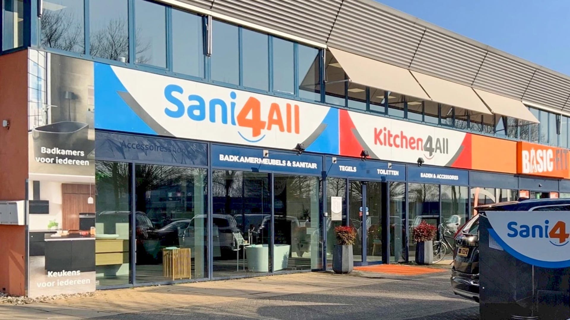 De winkel van Kitchen4All Deventer