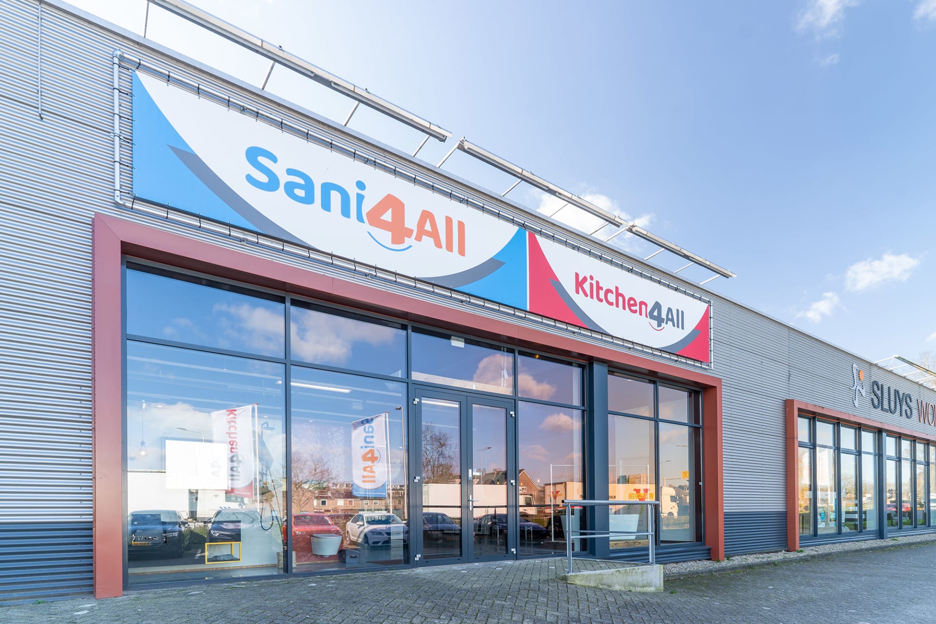 De winkel van Kitchen4All Vianen