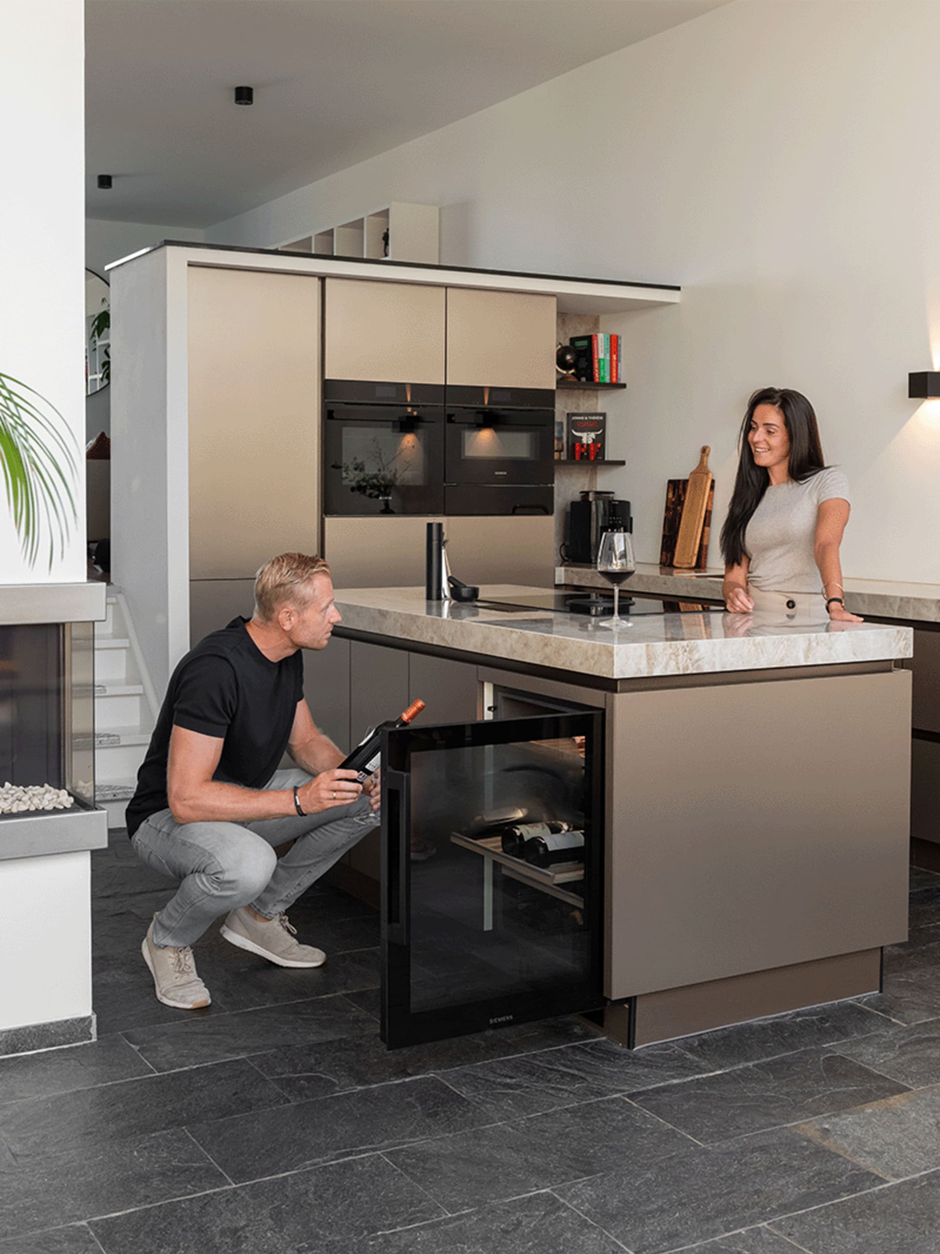 Metallic keuken
