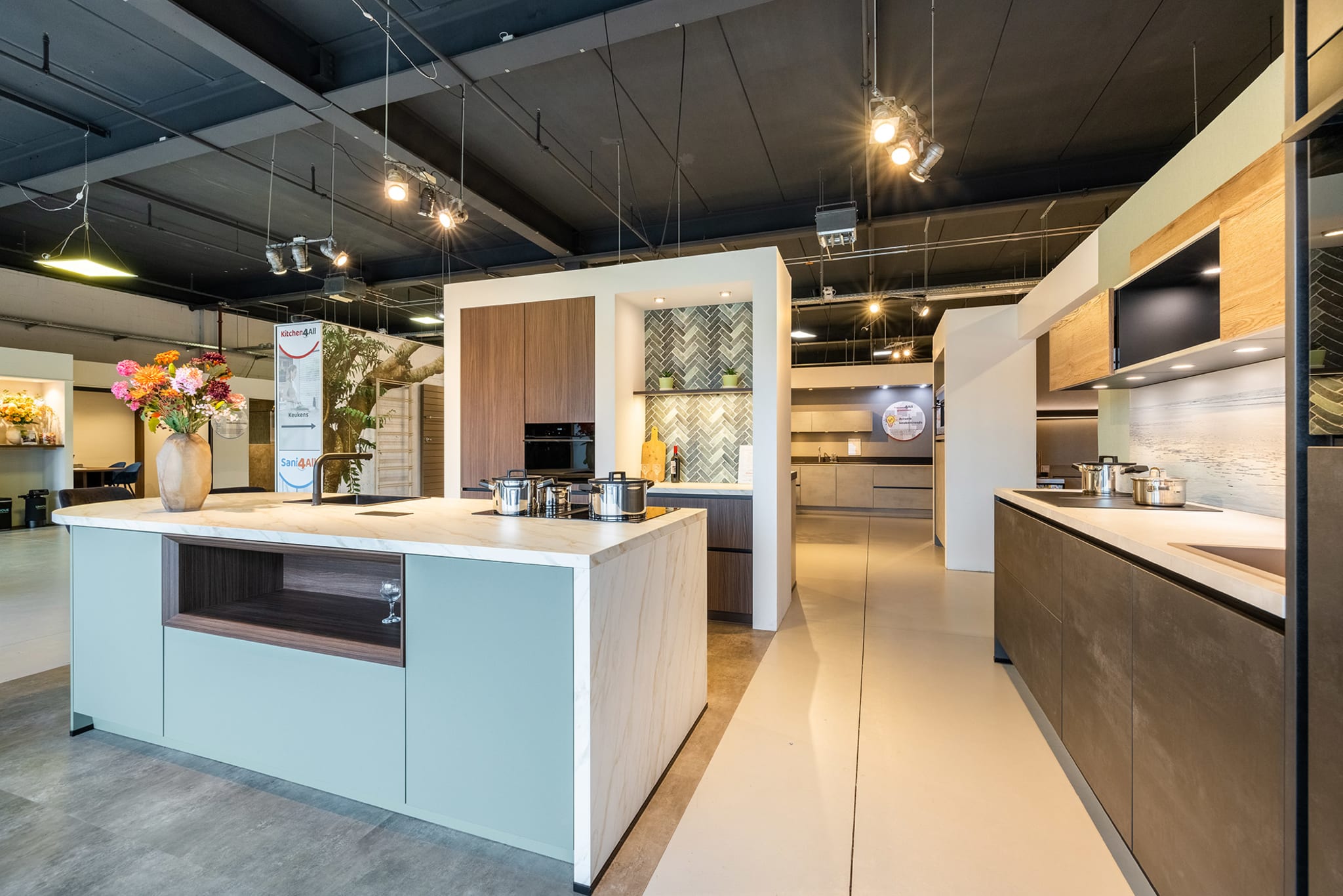 De winkel van Kitchen4All Hoogeveen