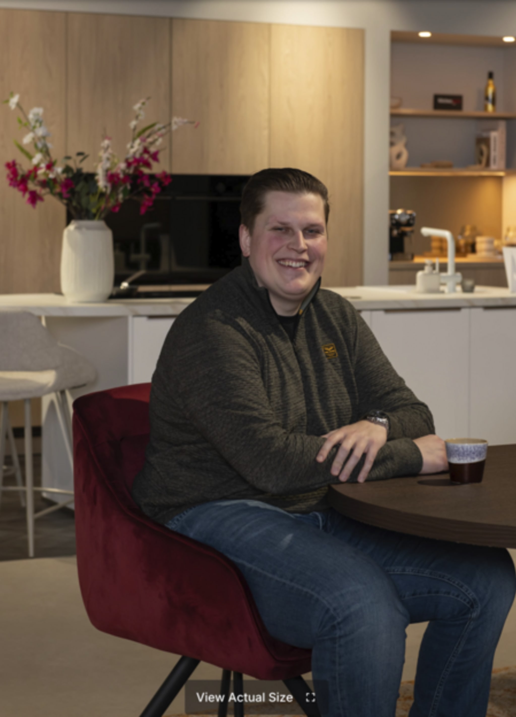 Jurriën Steverink, eigenaar van Kitchen4All Groningen