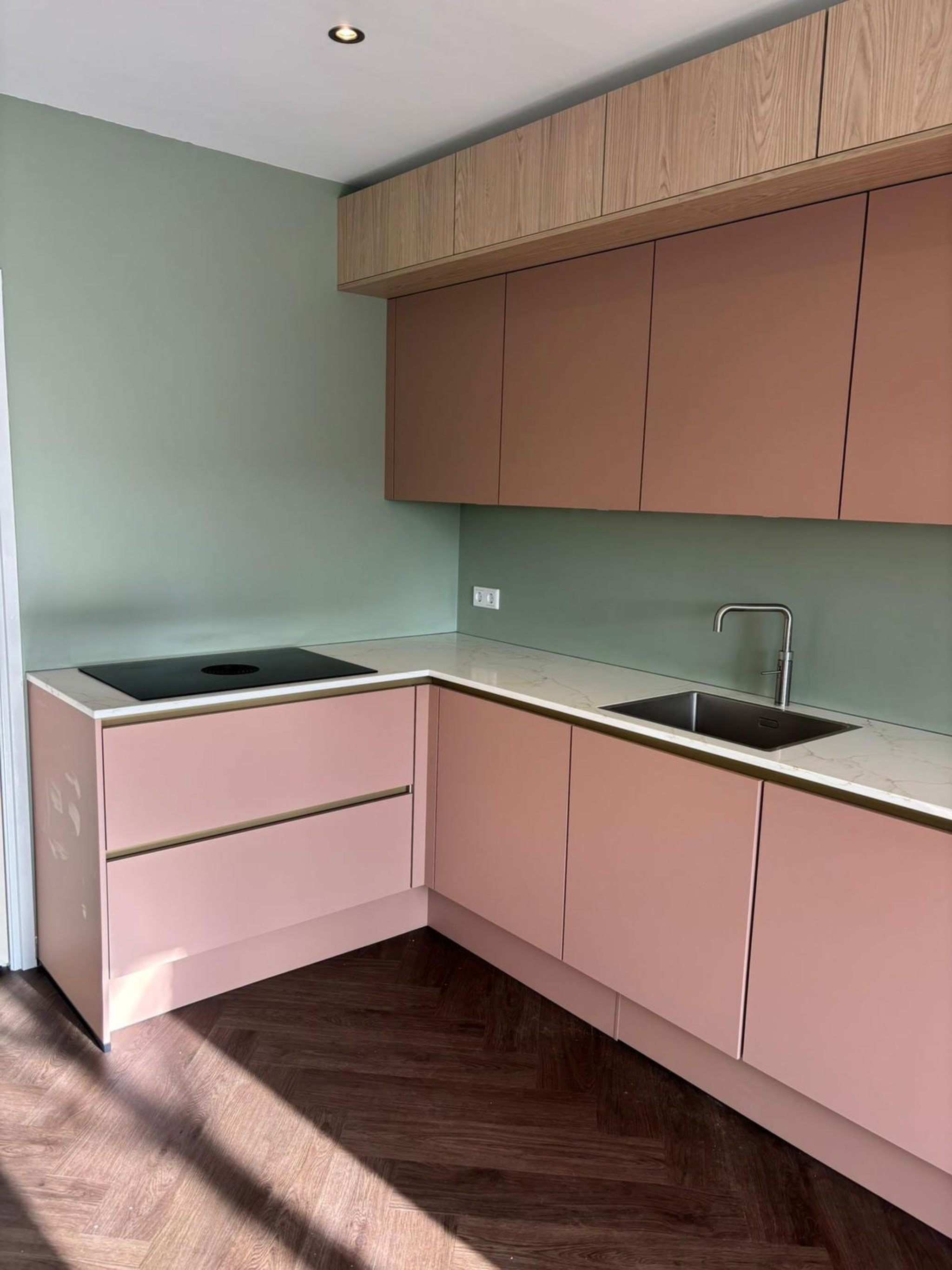 Opgeleverde keuken - Fris modern