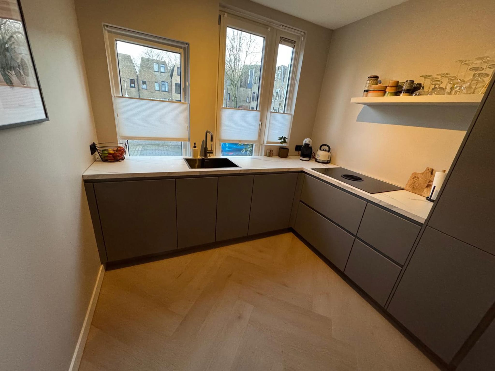 Opgeleverde keuken - Scandi rust