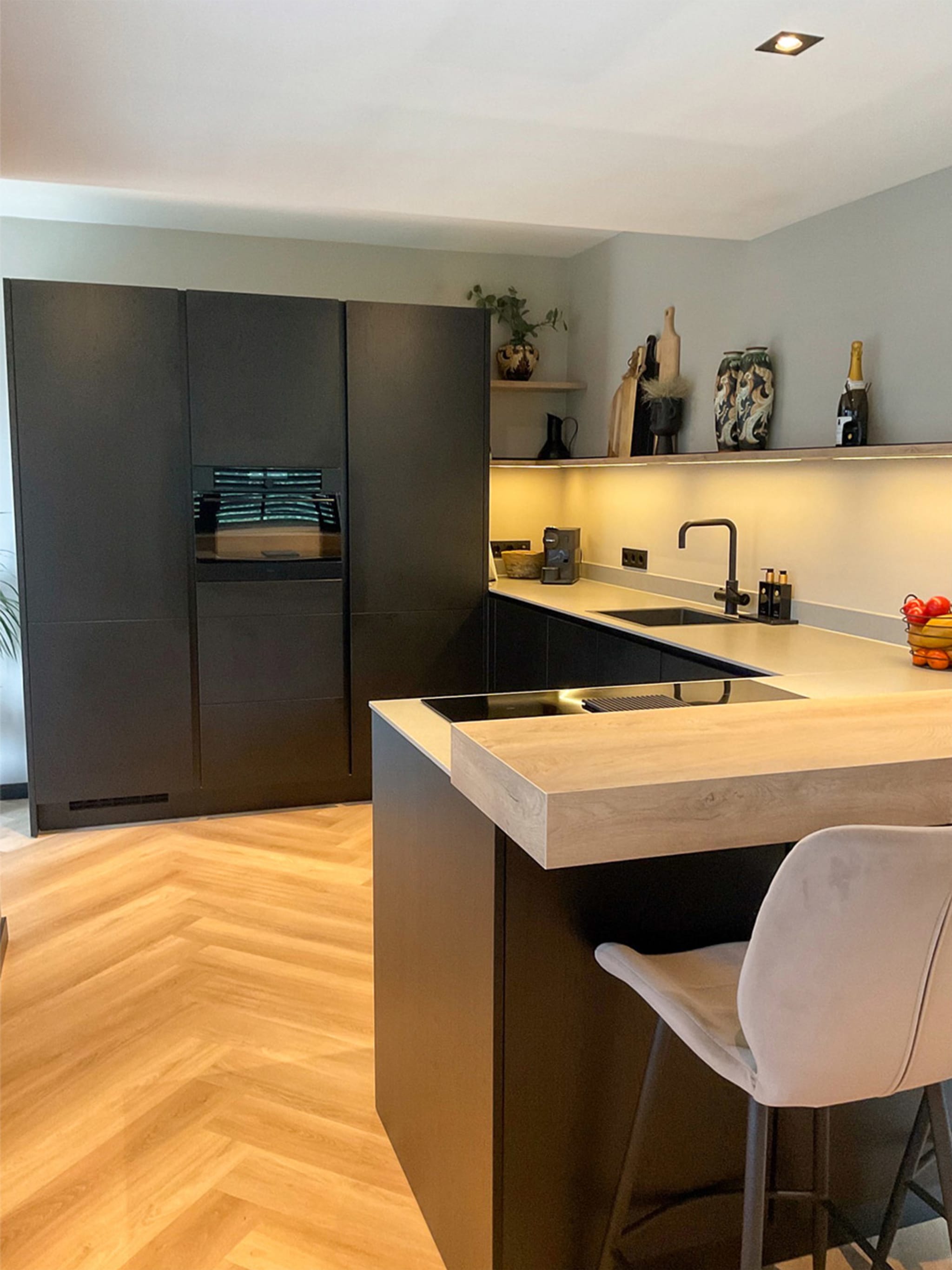 Opgeleverde keuken - Familie Roverts