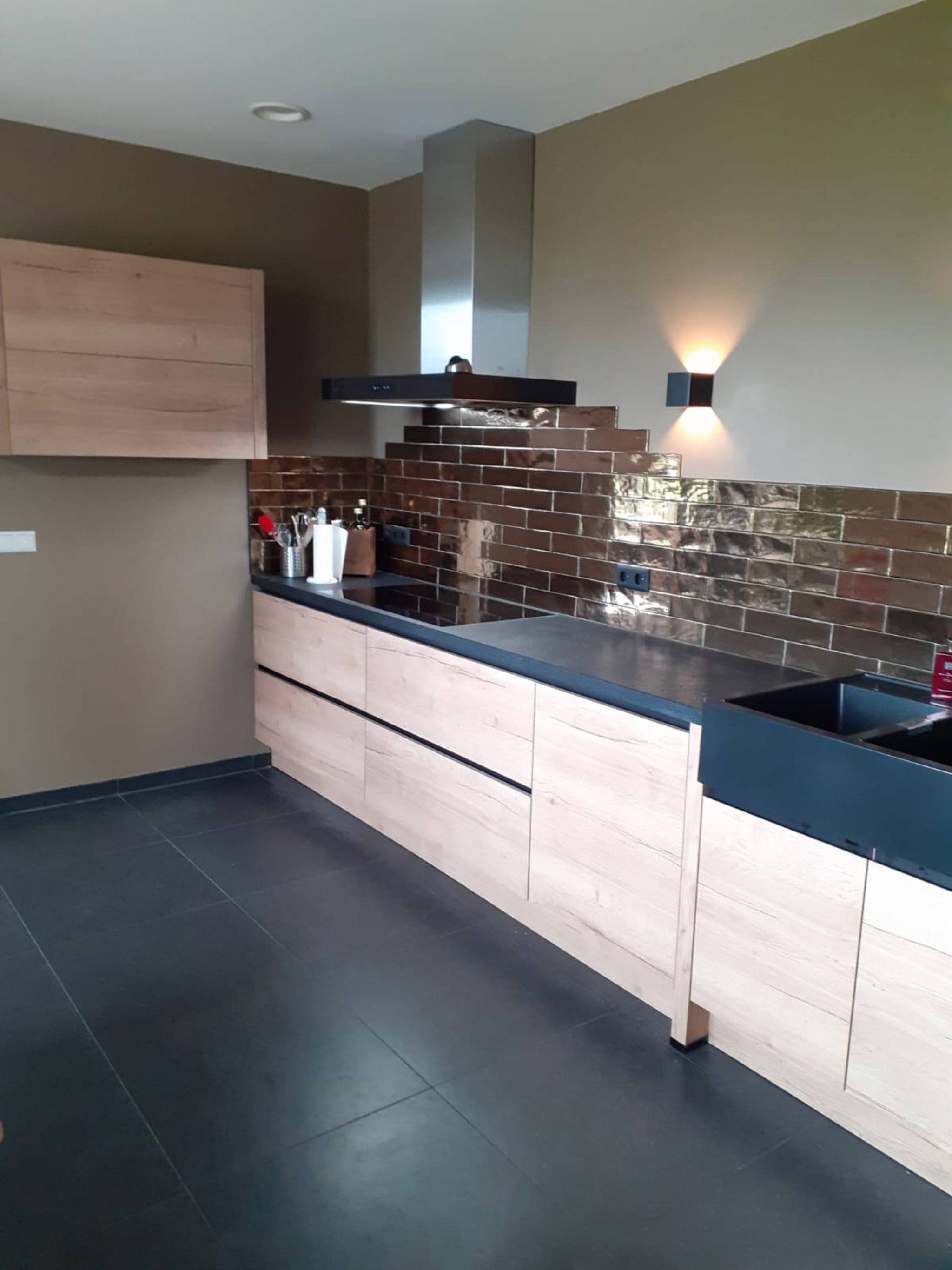 Opgeleverde keuken - Familie Holleman