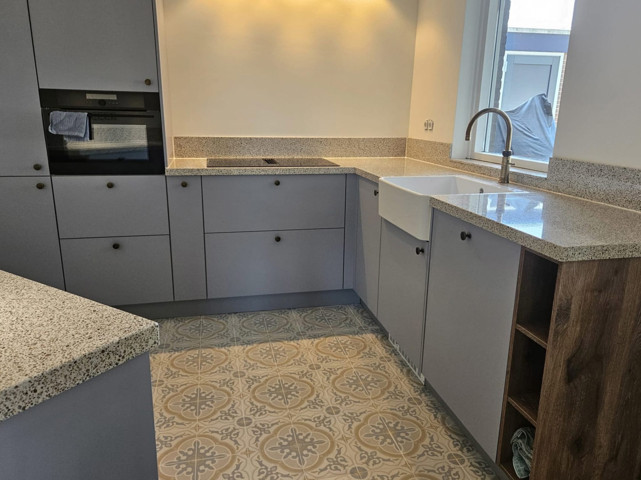 Opgeleverde keuken - Landelijk design