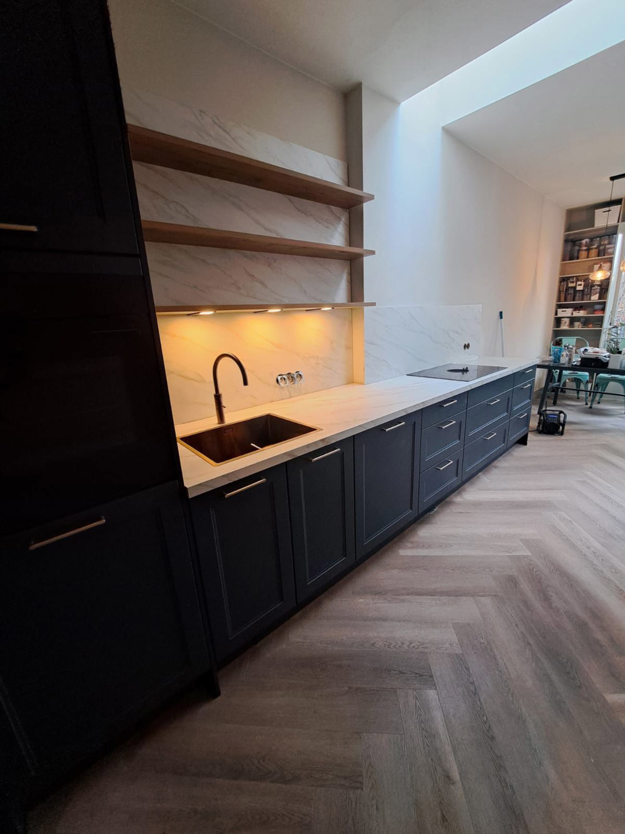 Opgeleverde keuken - Landelijk design