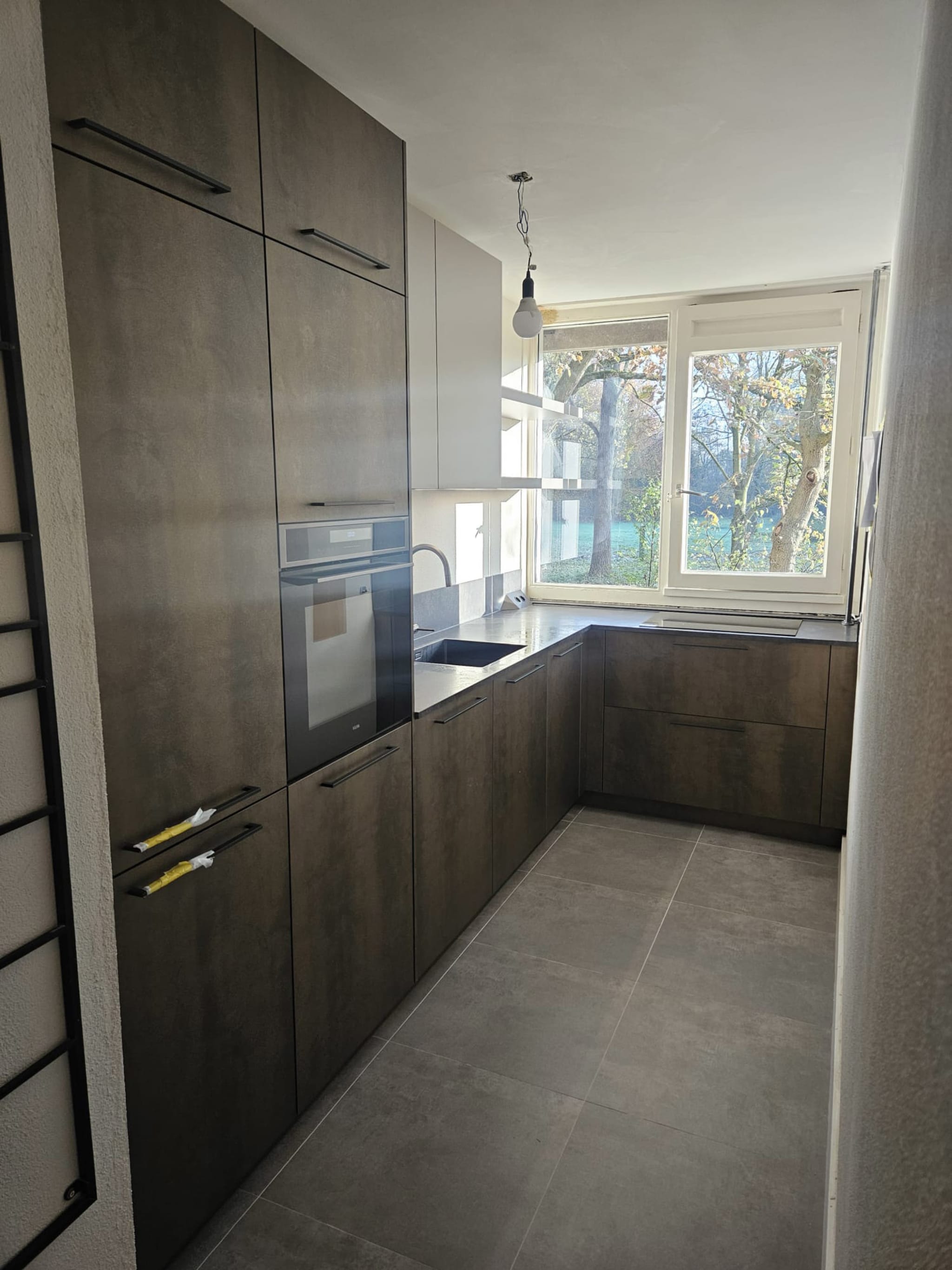 Opgeleverde keuken - Modern stoer