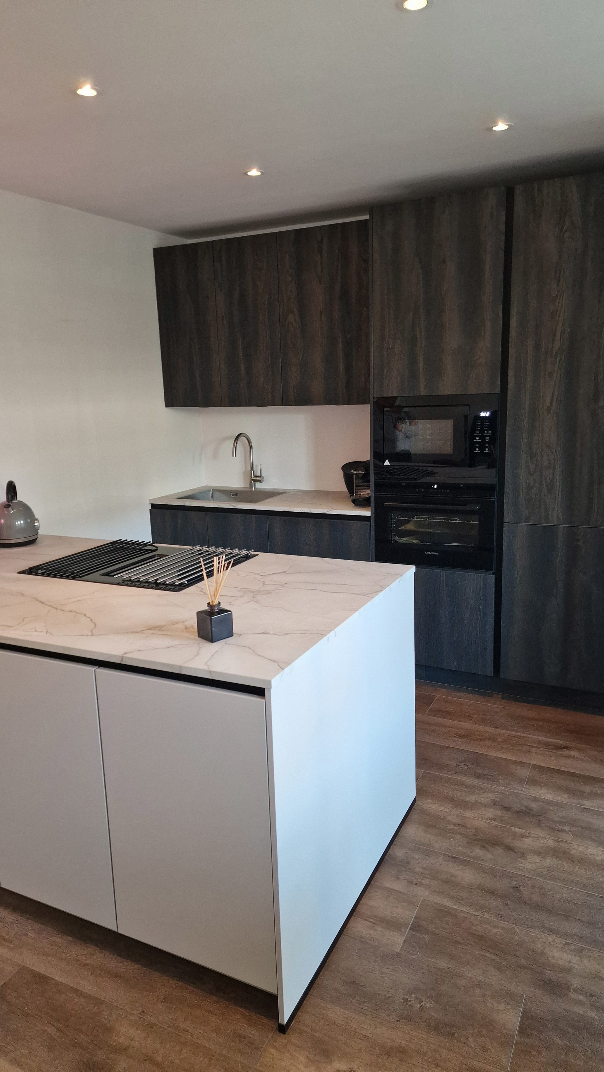 Opgeleverde keuken - Stoere moderne
