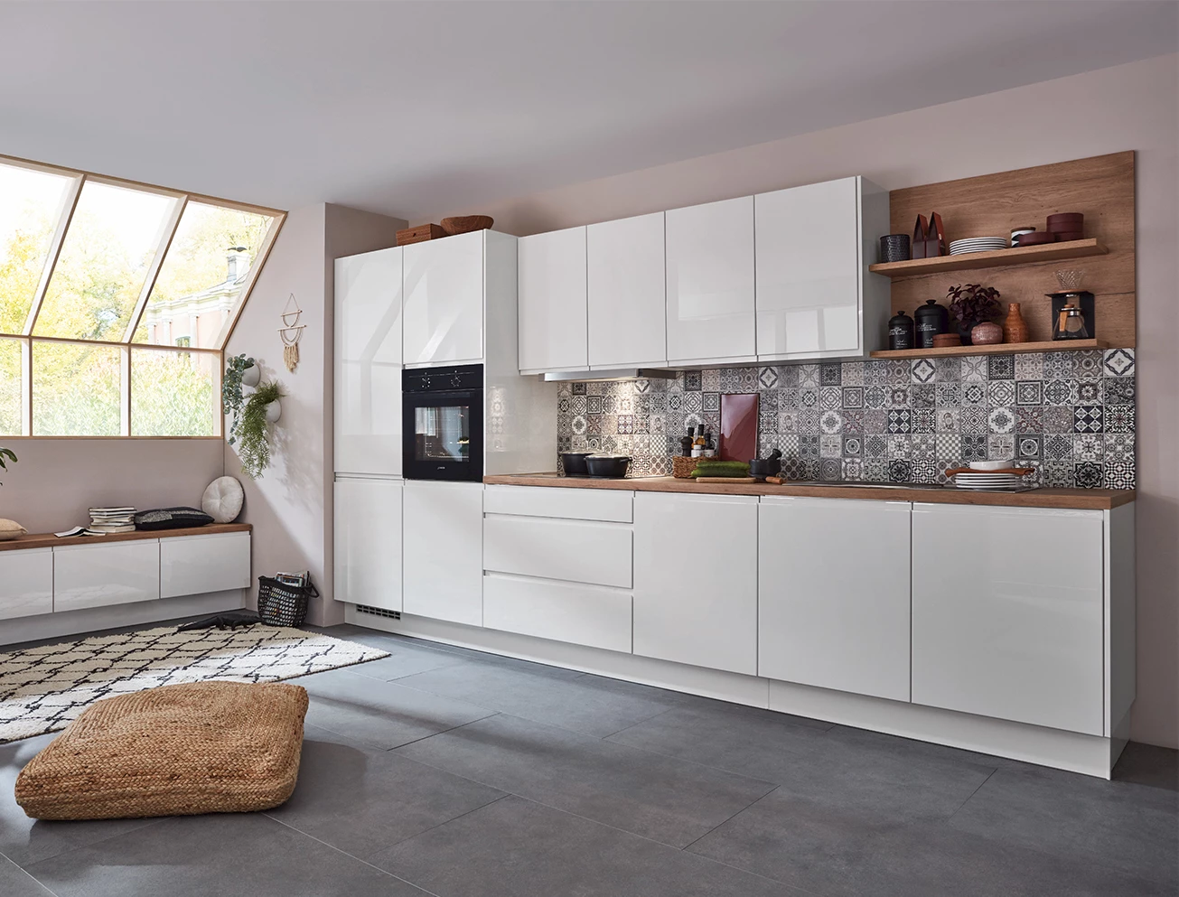 Lange rechte keukens