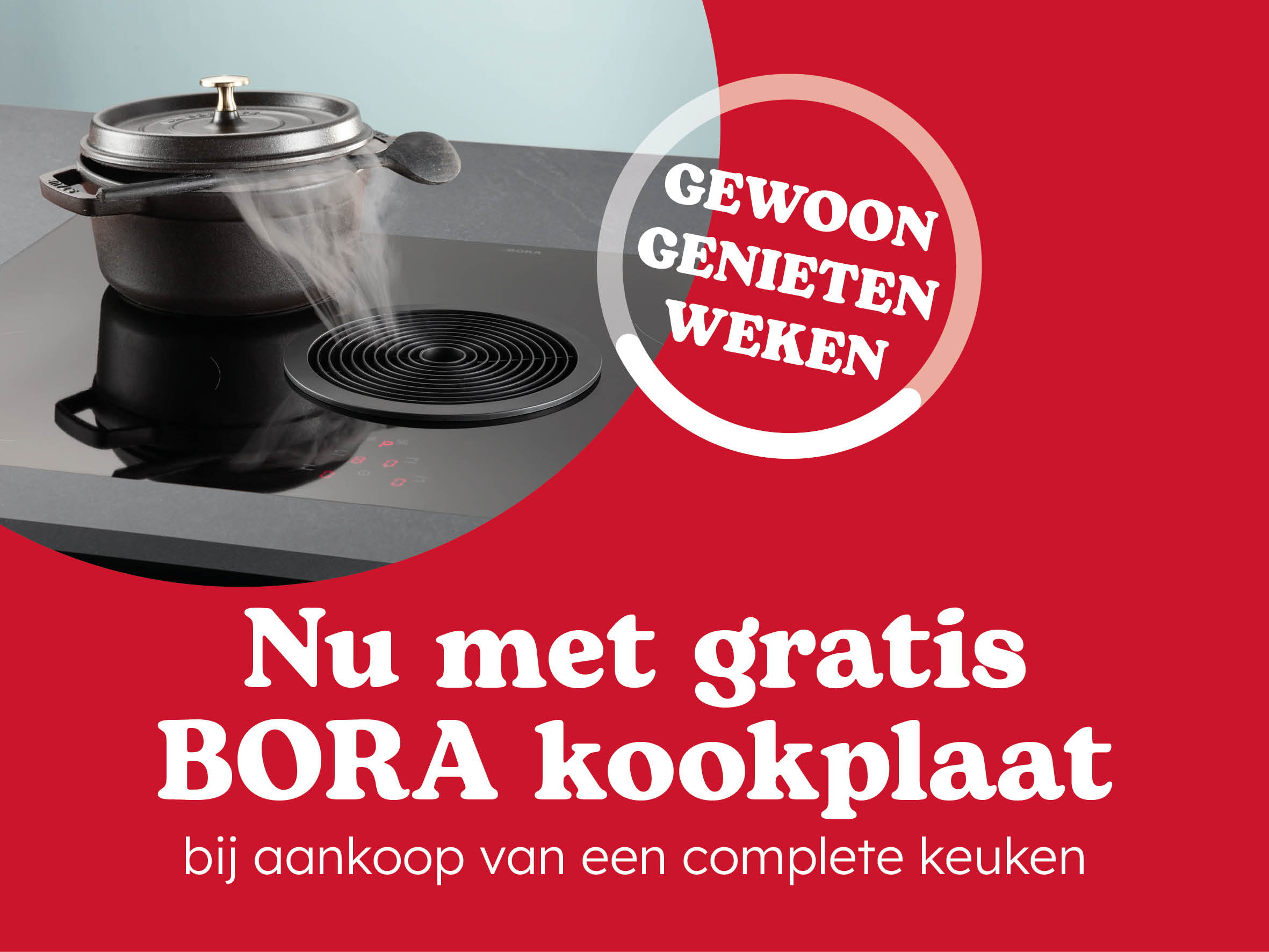 Gratis Bora Kookplaat