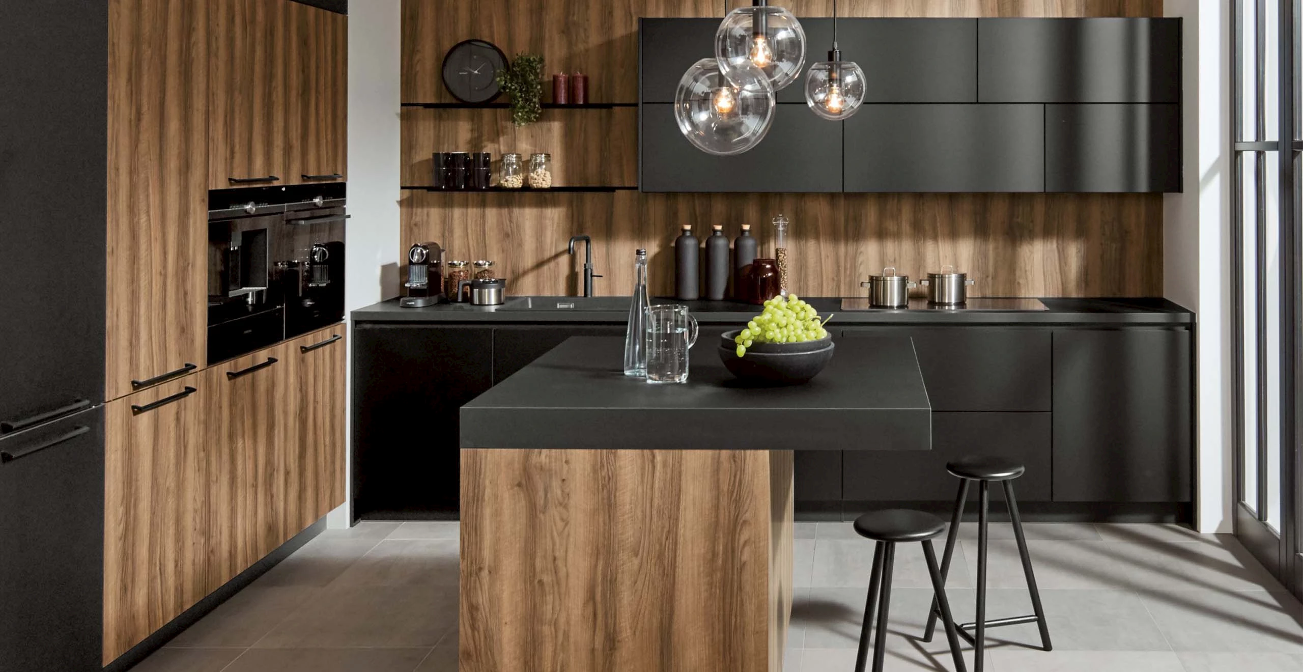 Industriële moderne keuken