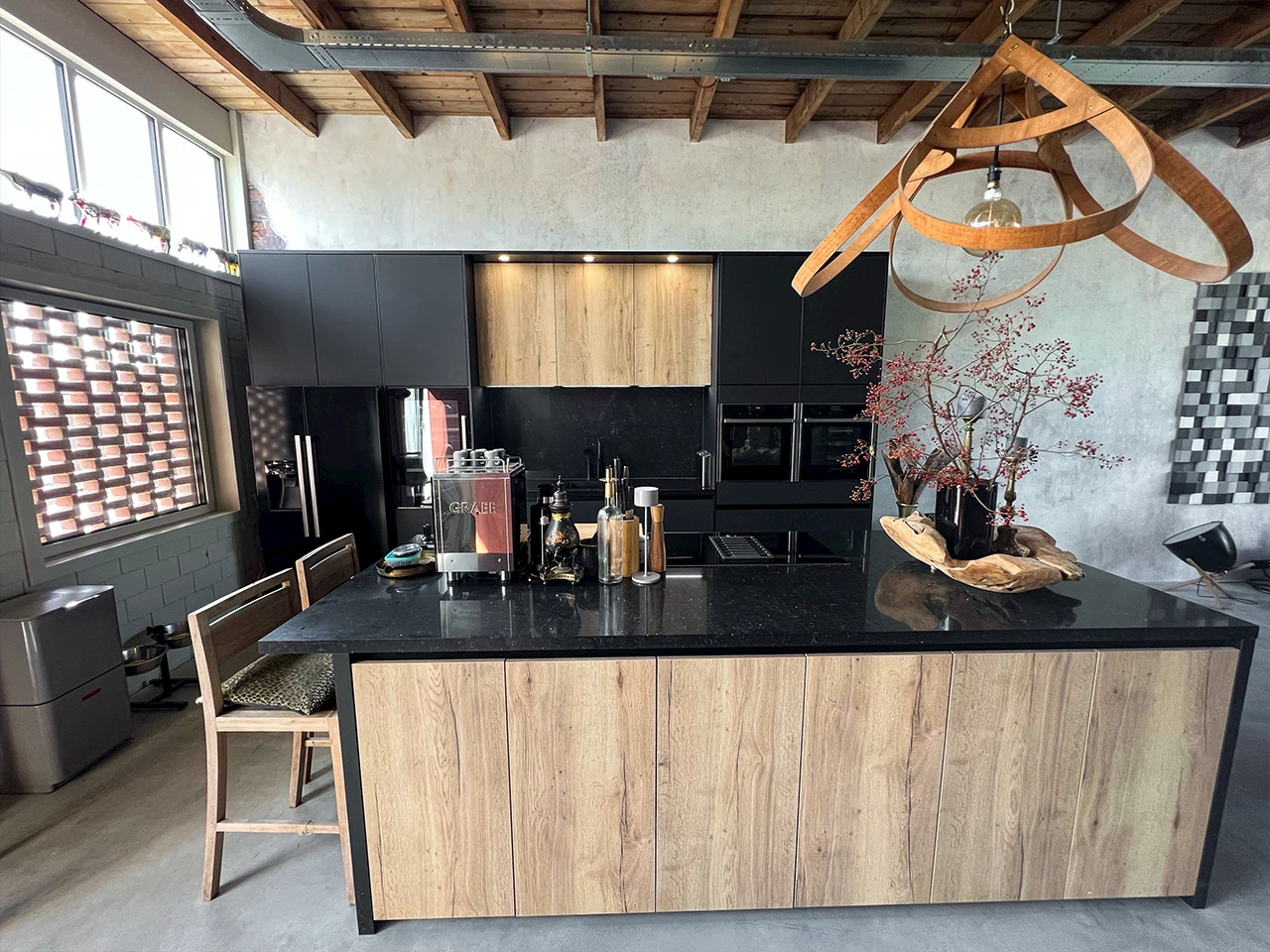 Moderne industriële keuken