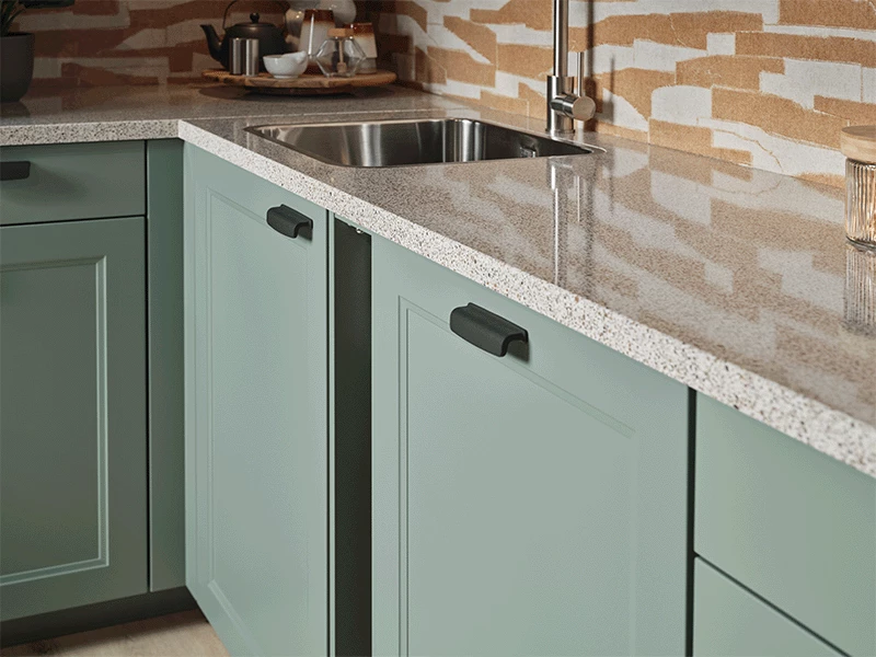 Keuken handgrepen zwart