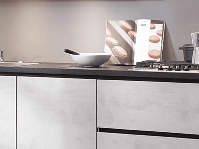 Betonlook met warme materialen