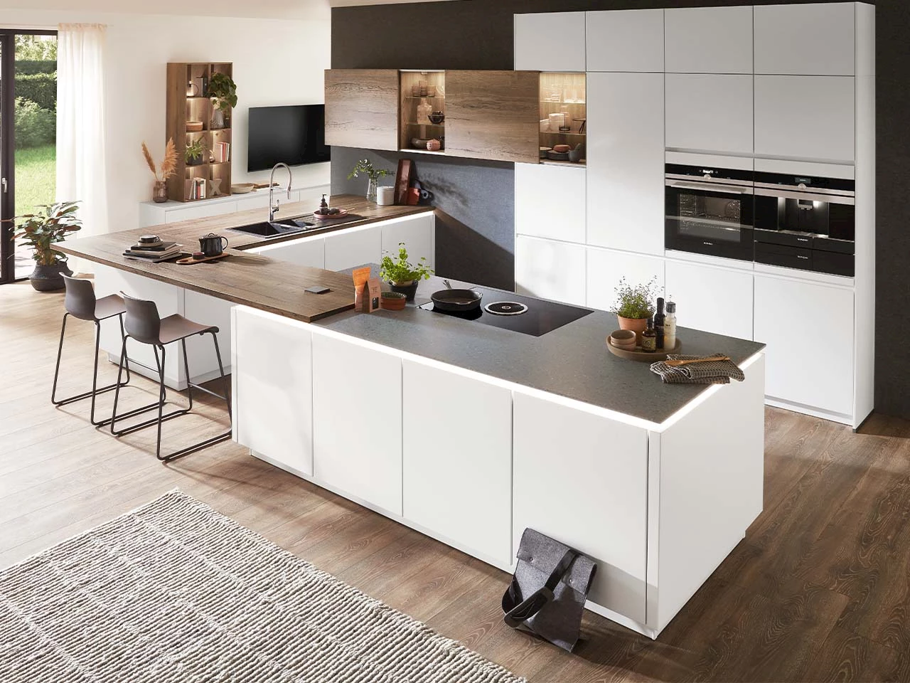 Luxe keuken met eiland