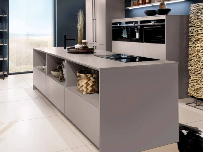 Toepassen taupe keuken