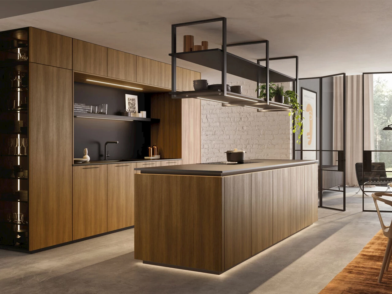 Open keuken met eiland
