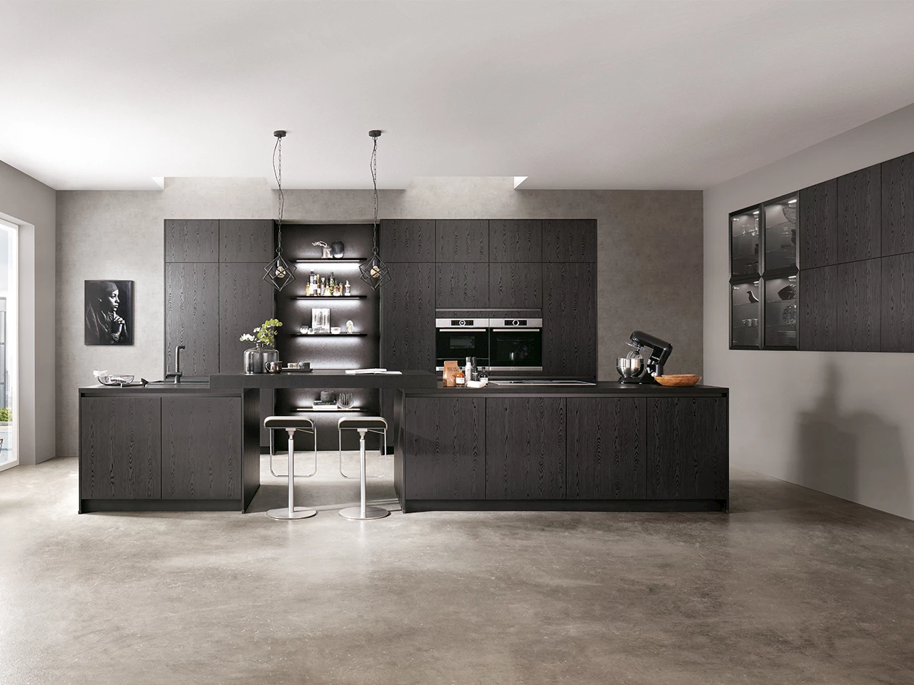 Parallel keuken met bar (1)