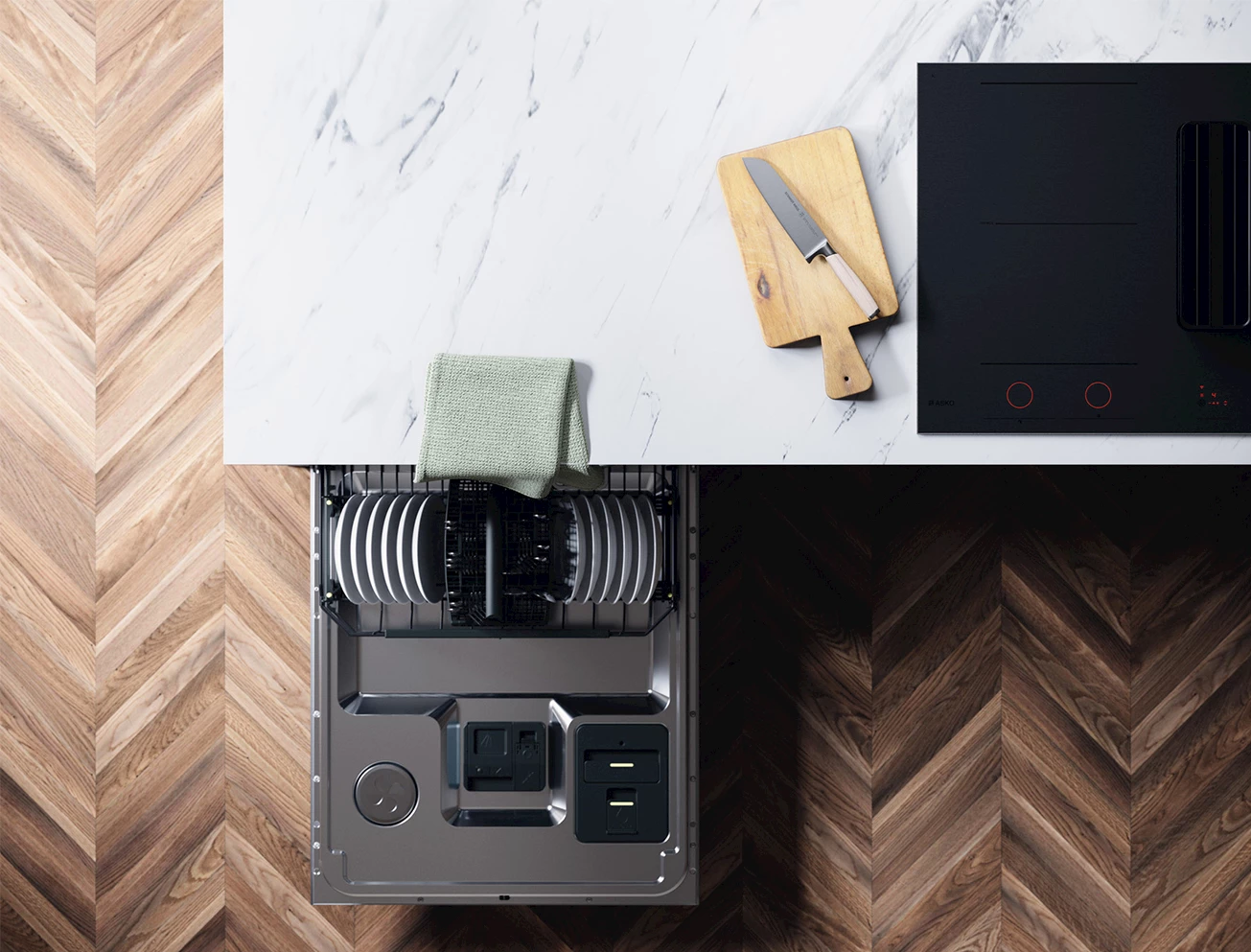 Geluidsniveau vaatwasser