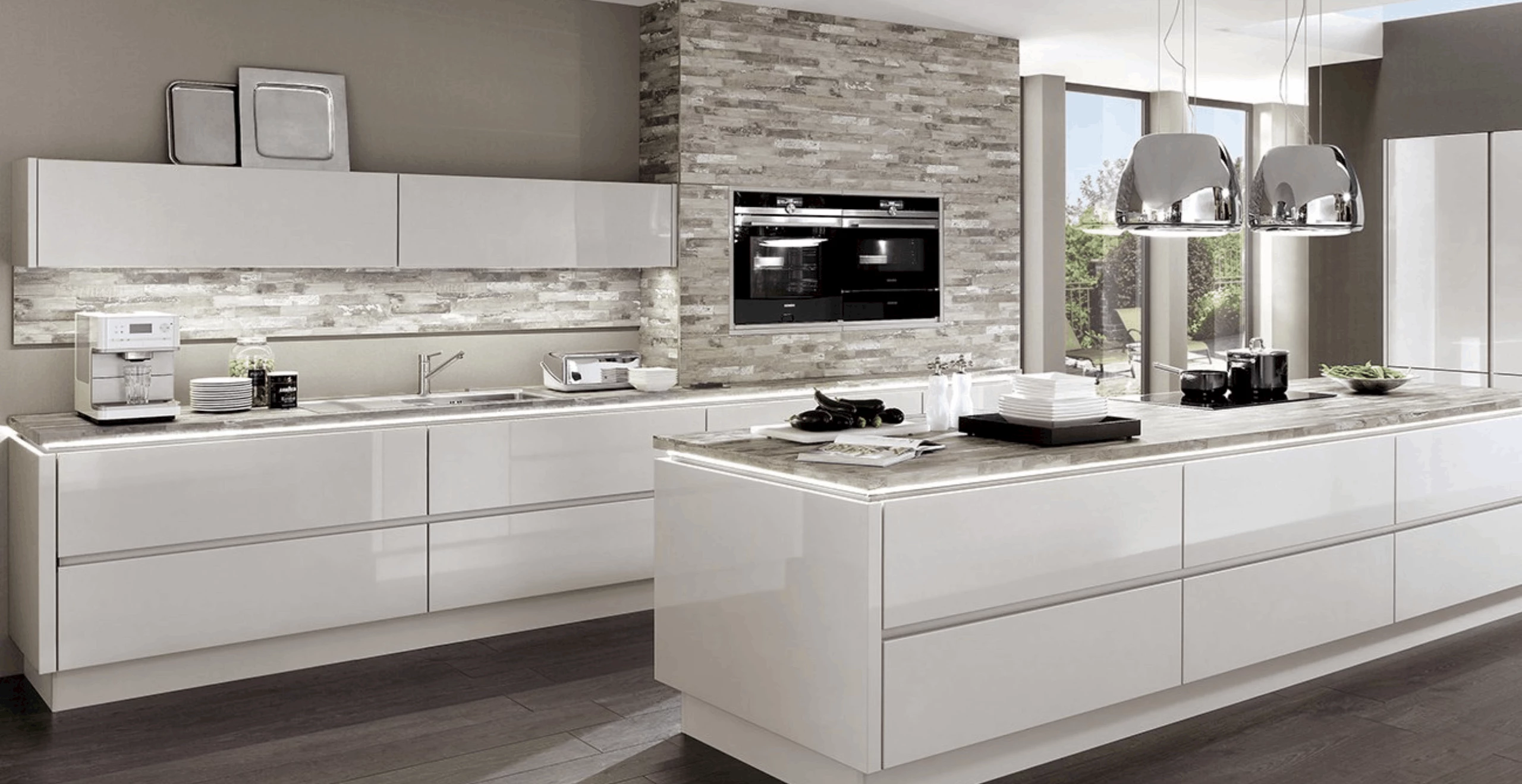 Complete keuken Lux Satin Grey