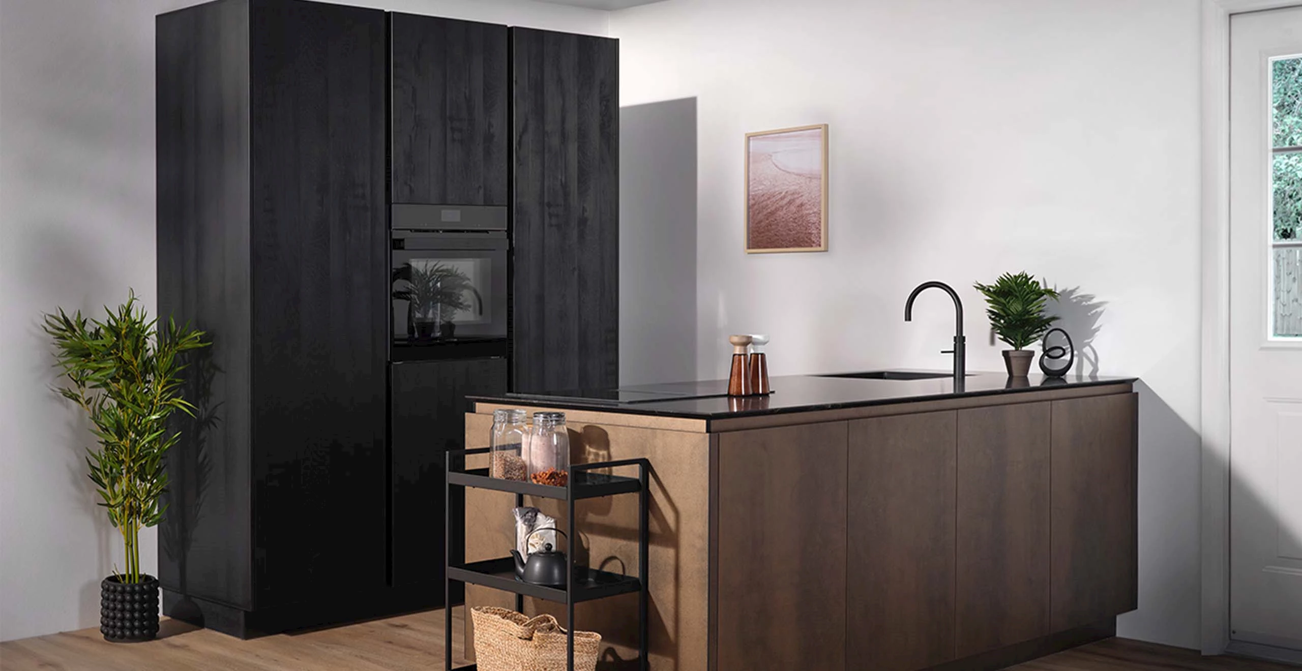Complete keuken nero chalet header