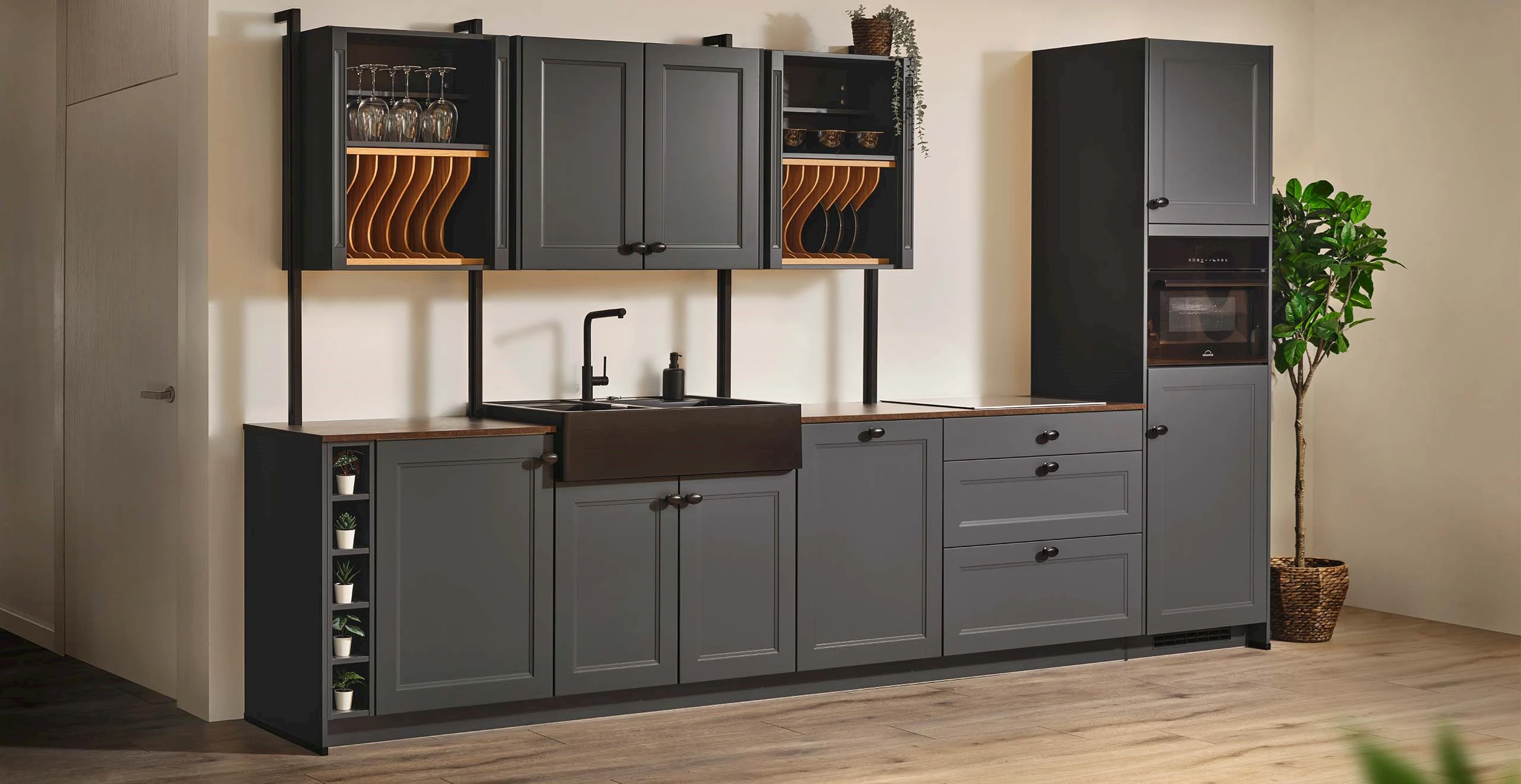 Keuken recht 6 meter