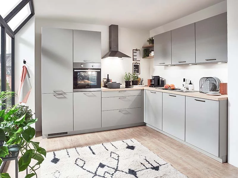 Keuken lichtgrijs