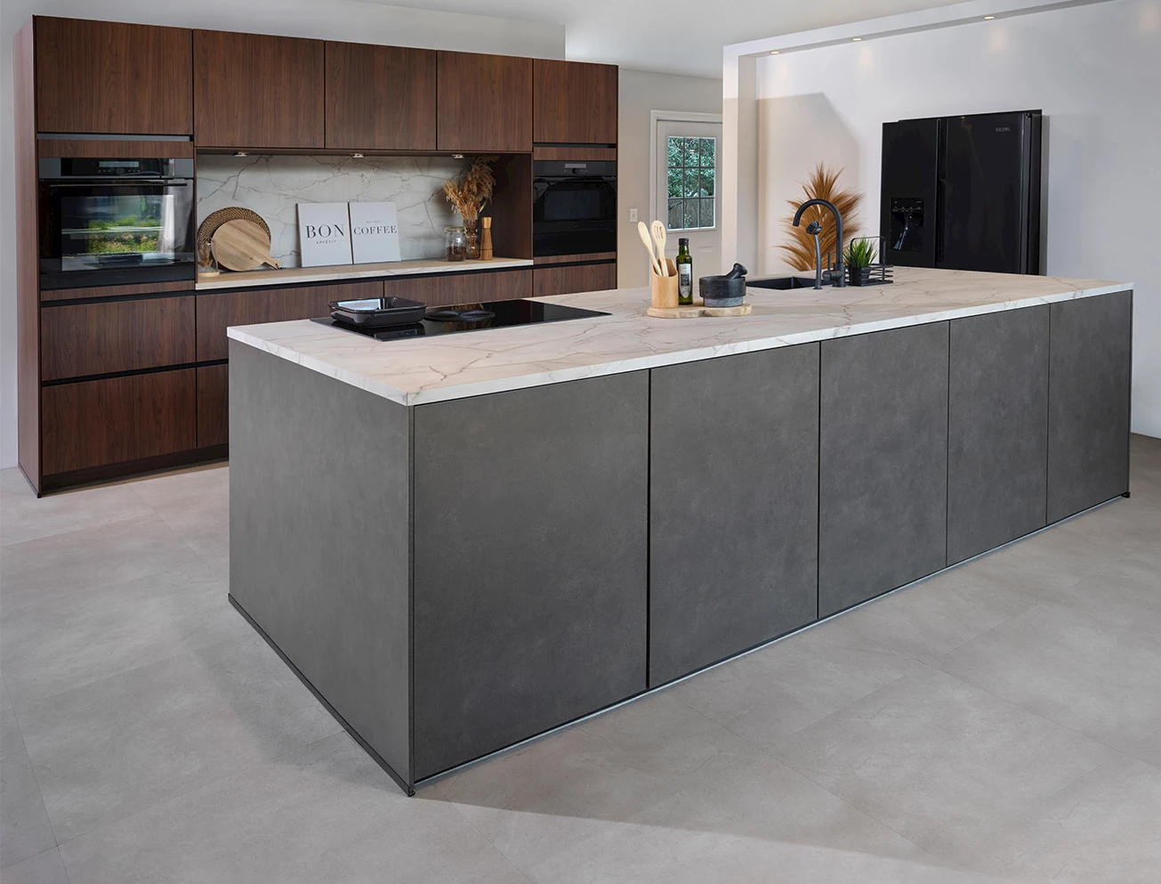 Landelijk kookeiland