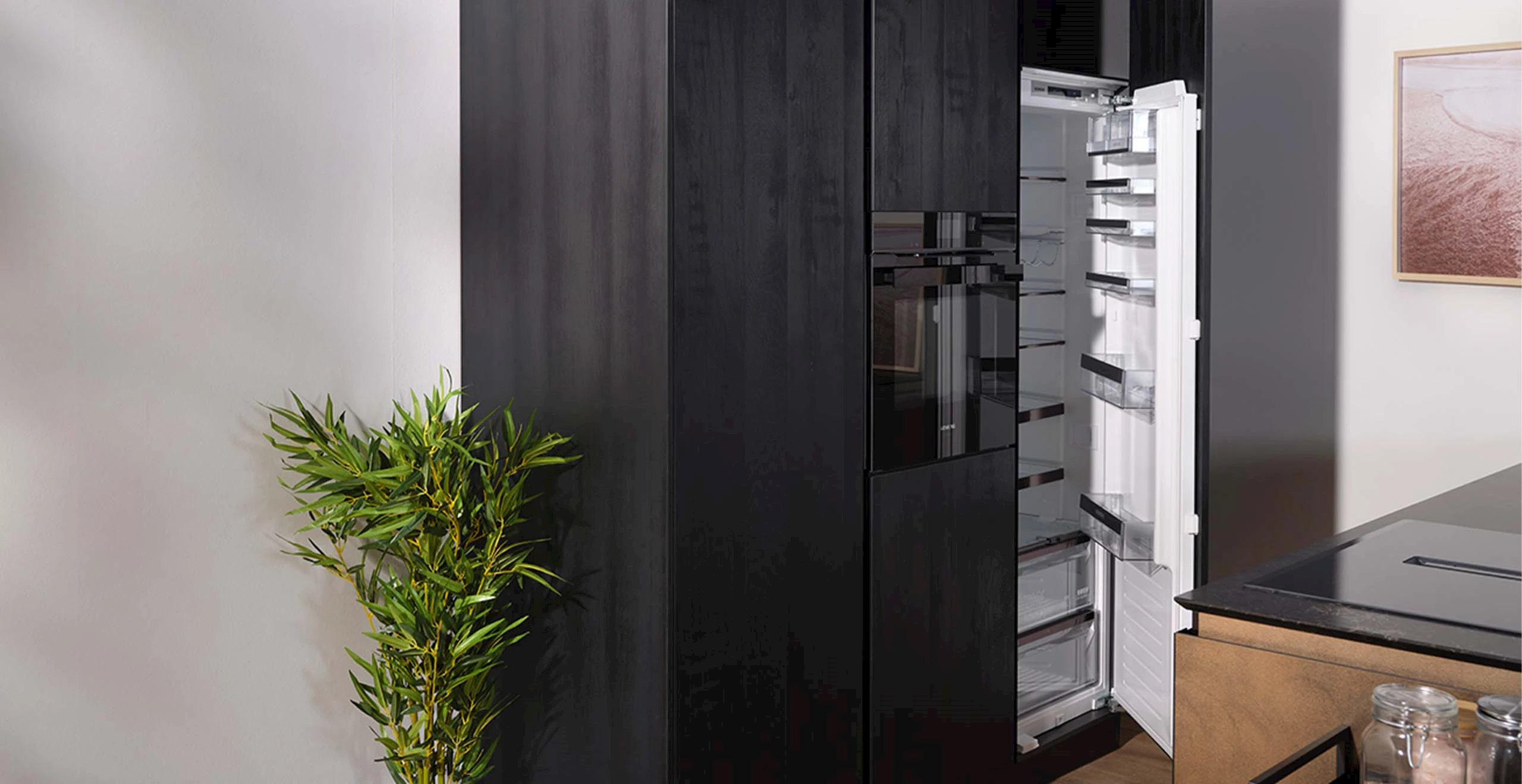 Verschillende mogelijkheden koelkast header