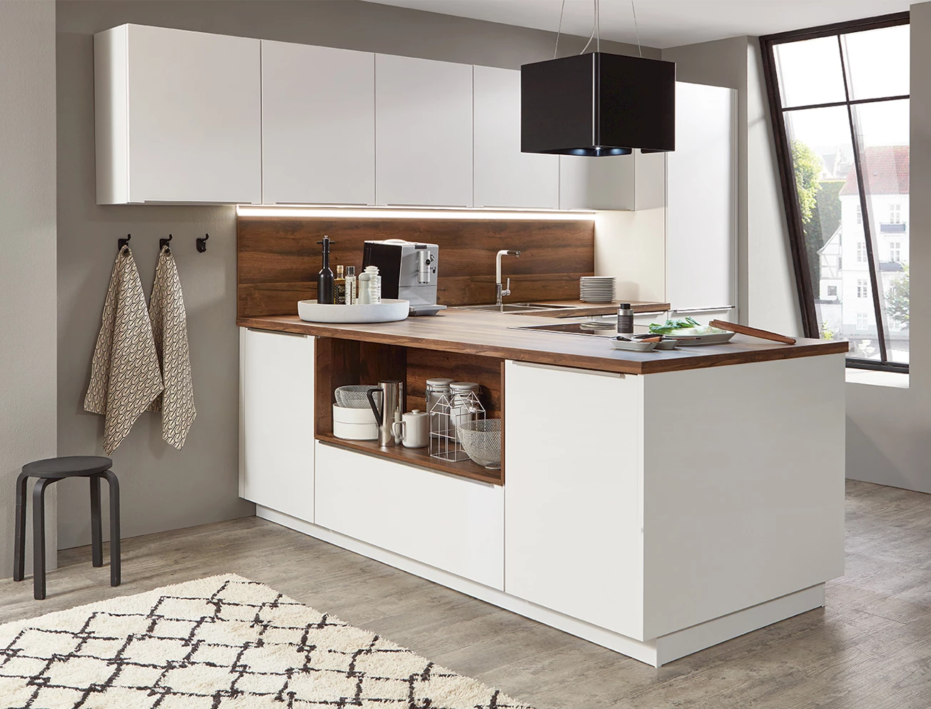 Witte budget keuken