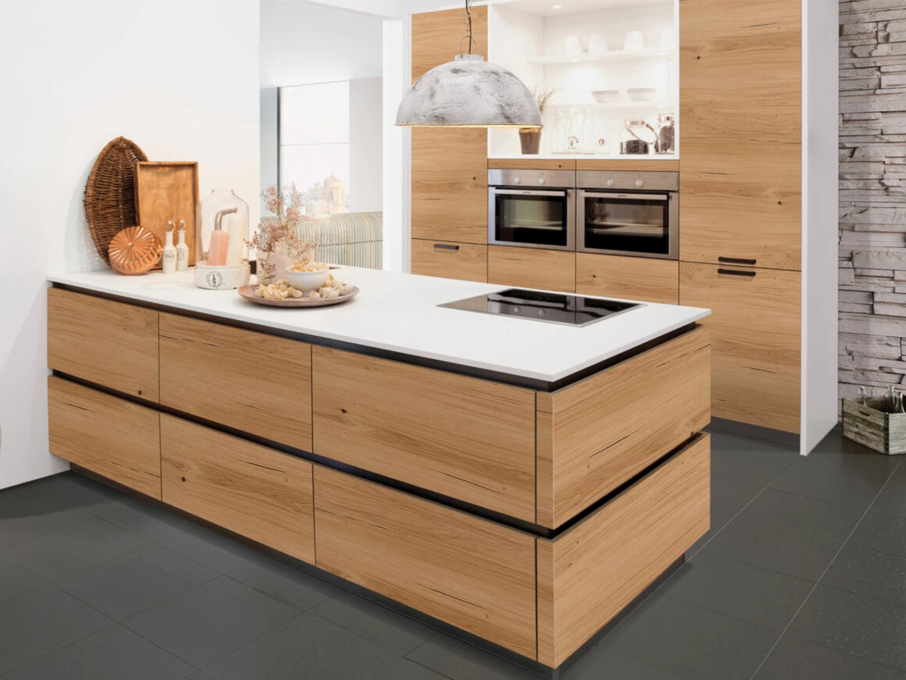 Open keuken met kookeiland
