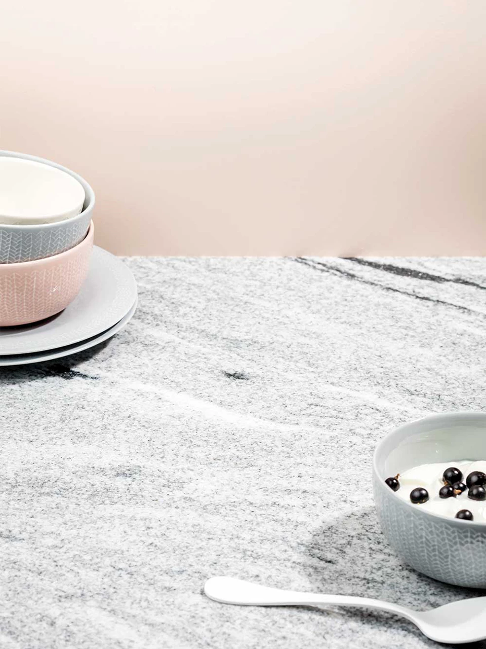 Licht granieten werkblad