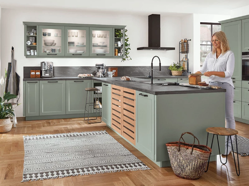 Gekleurde keuken