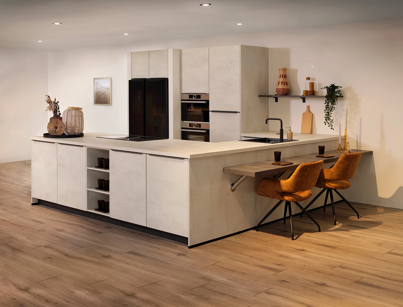 Beige keuken
