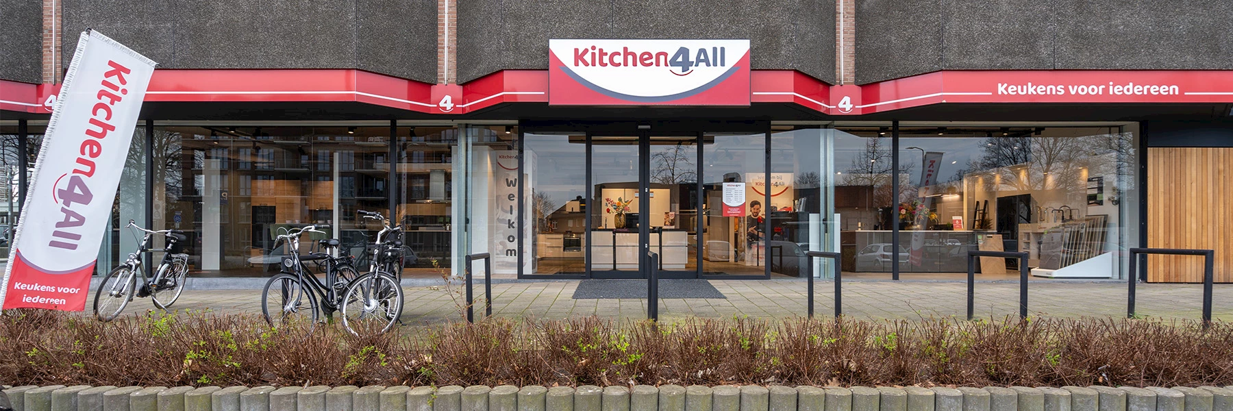 De winkel van Kitchen4All Doetinchem