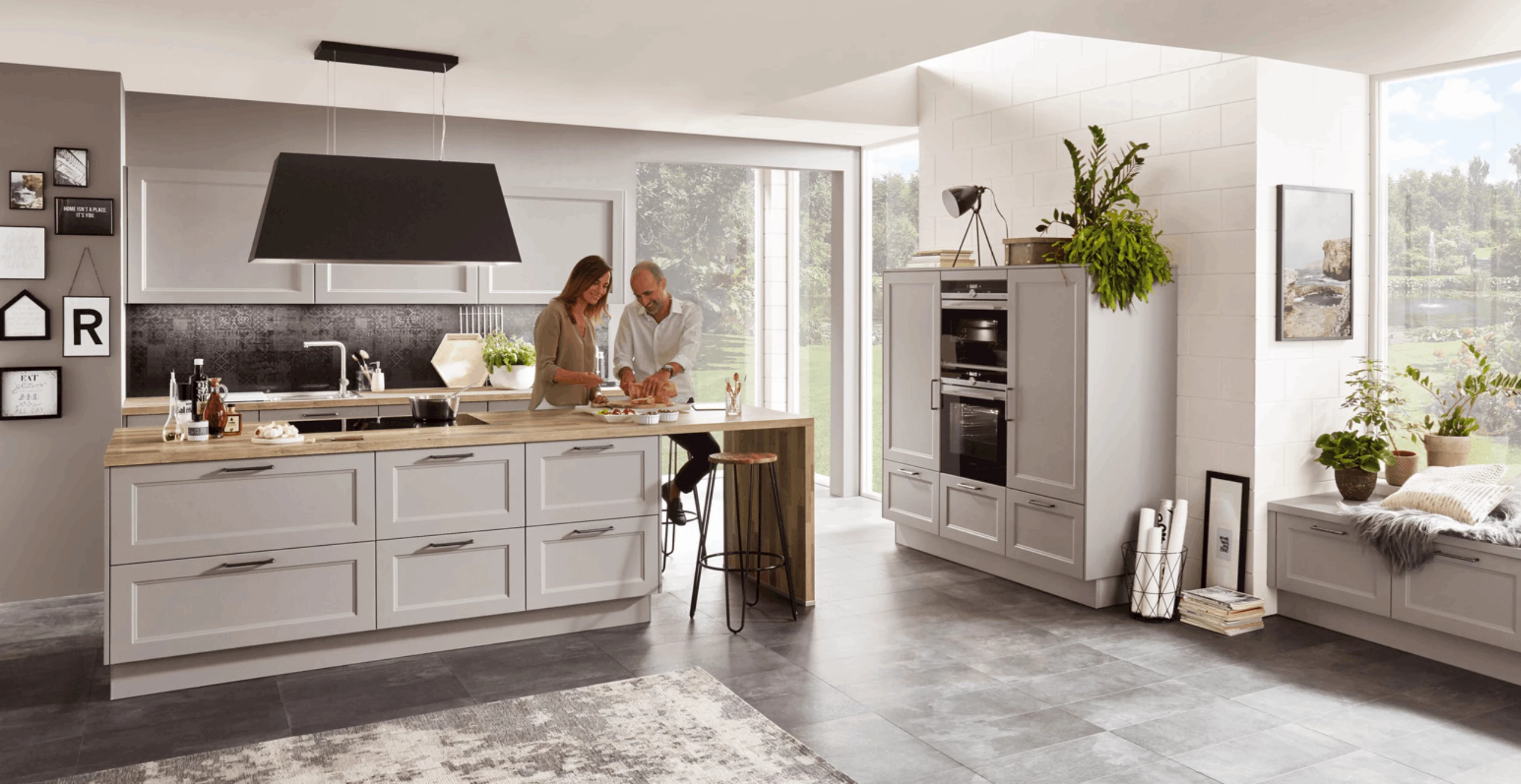Grijstinten keuken