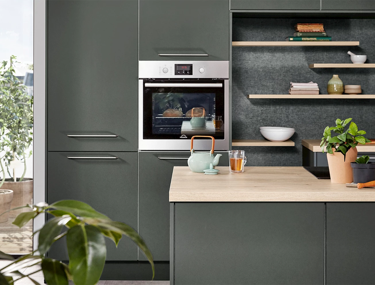 Afwerking van de keuken