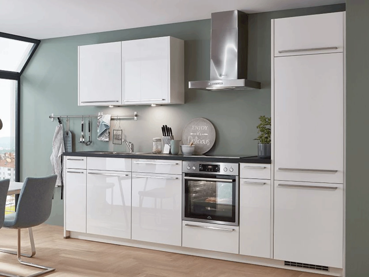 spiegel Ondeugd Opsplitsen Onze complete keuken Flash White kopen? | Kitchen4All