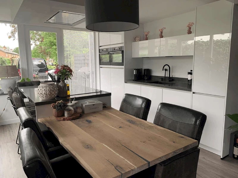 Kenmerken witte hoogglans keuken