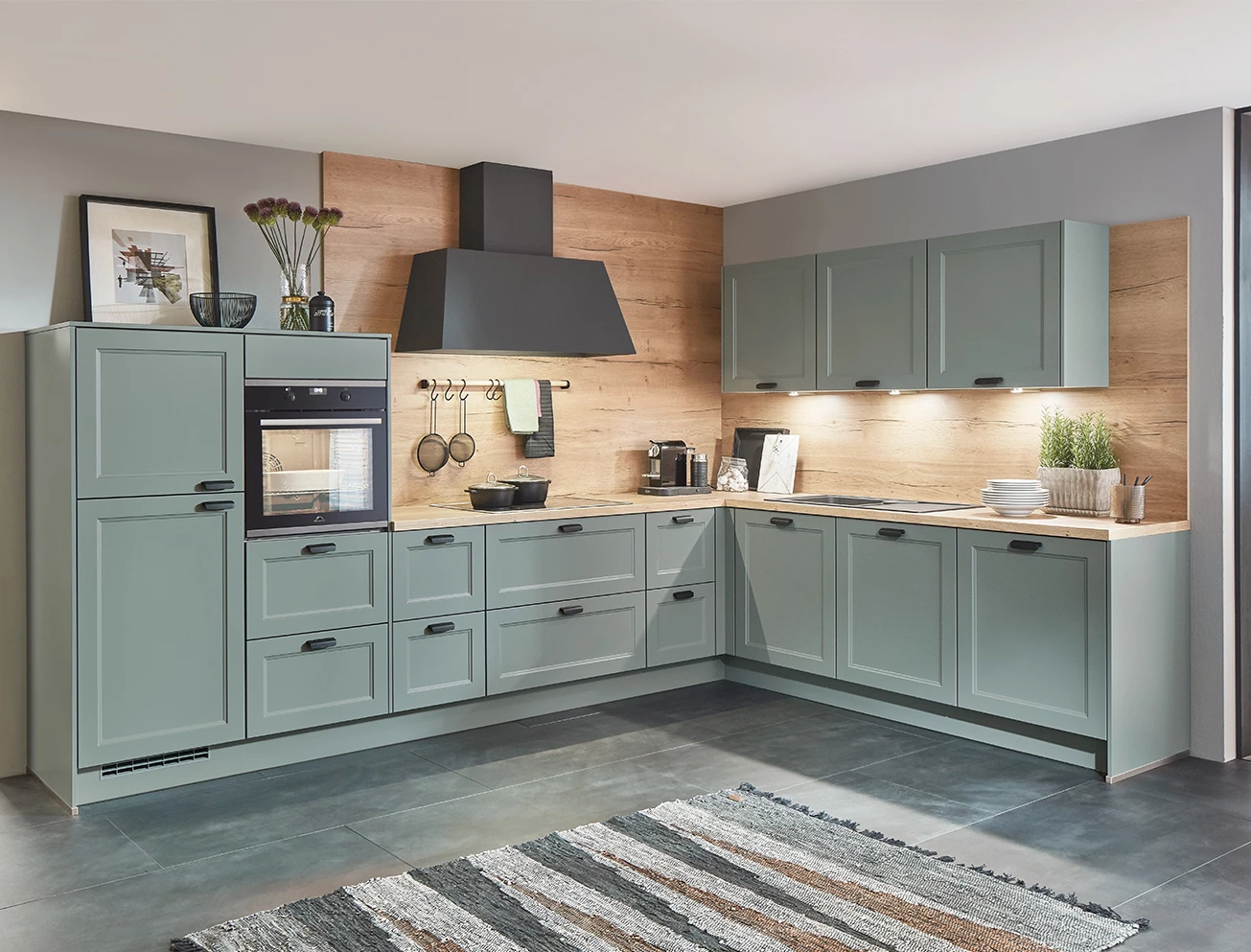 Keuken oudgroen