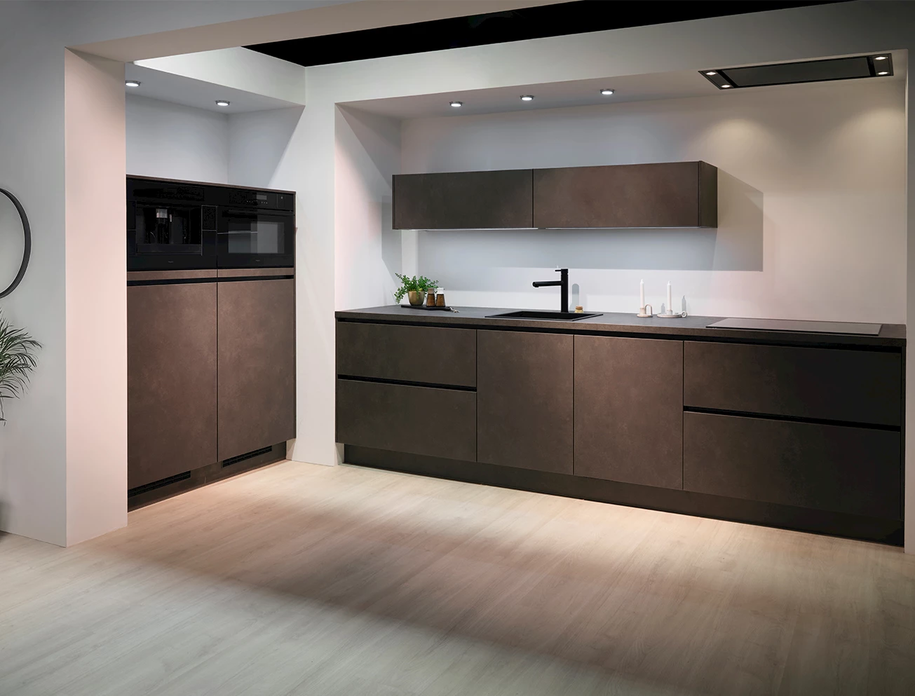 Afzuigkap in plafond