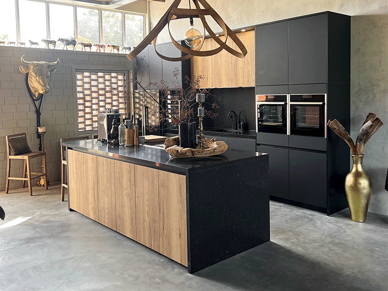 Landelijke rustieke keuken