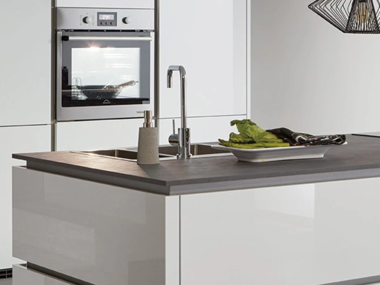 Onrustig had het niet door applaus Onze complete keuken Glossy White kopen? | Kitchen4All